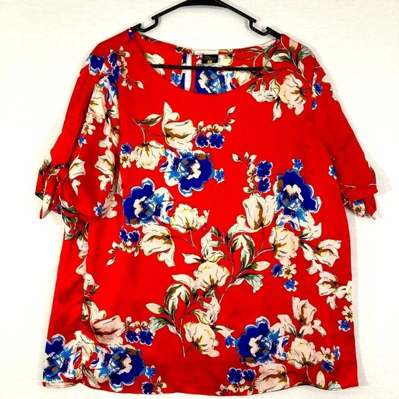 Stefano Cocci Soft Lightweight Floral Casual Top size Large - Picture 1 of 10